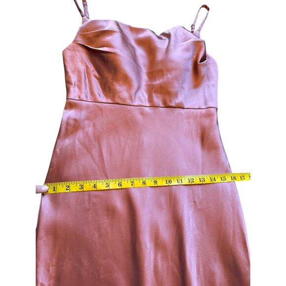 Revelry Satin Gown - Size 6 - Picture 7 of 13